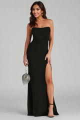 Glow Glitter Knit Ruched Mini Dress